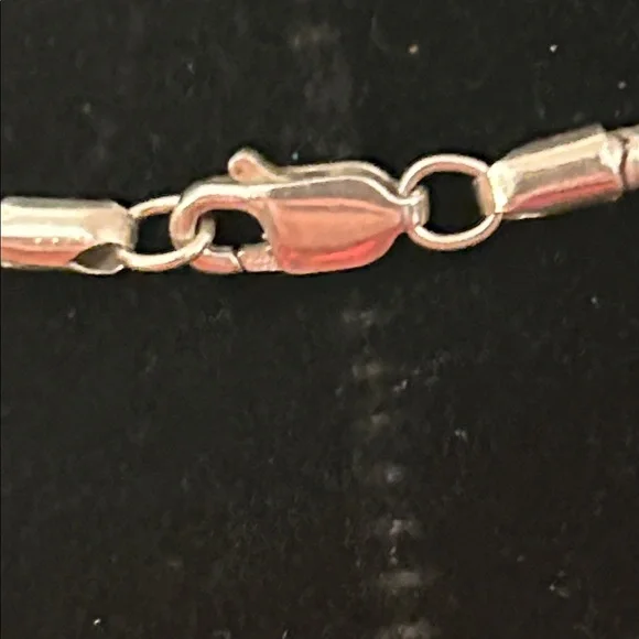 Lagos Caviar 925 Ribbed Puffy Heart Pendant w-925 16” Snake Chain - Picture 4 of 6